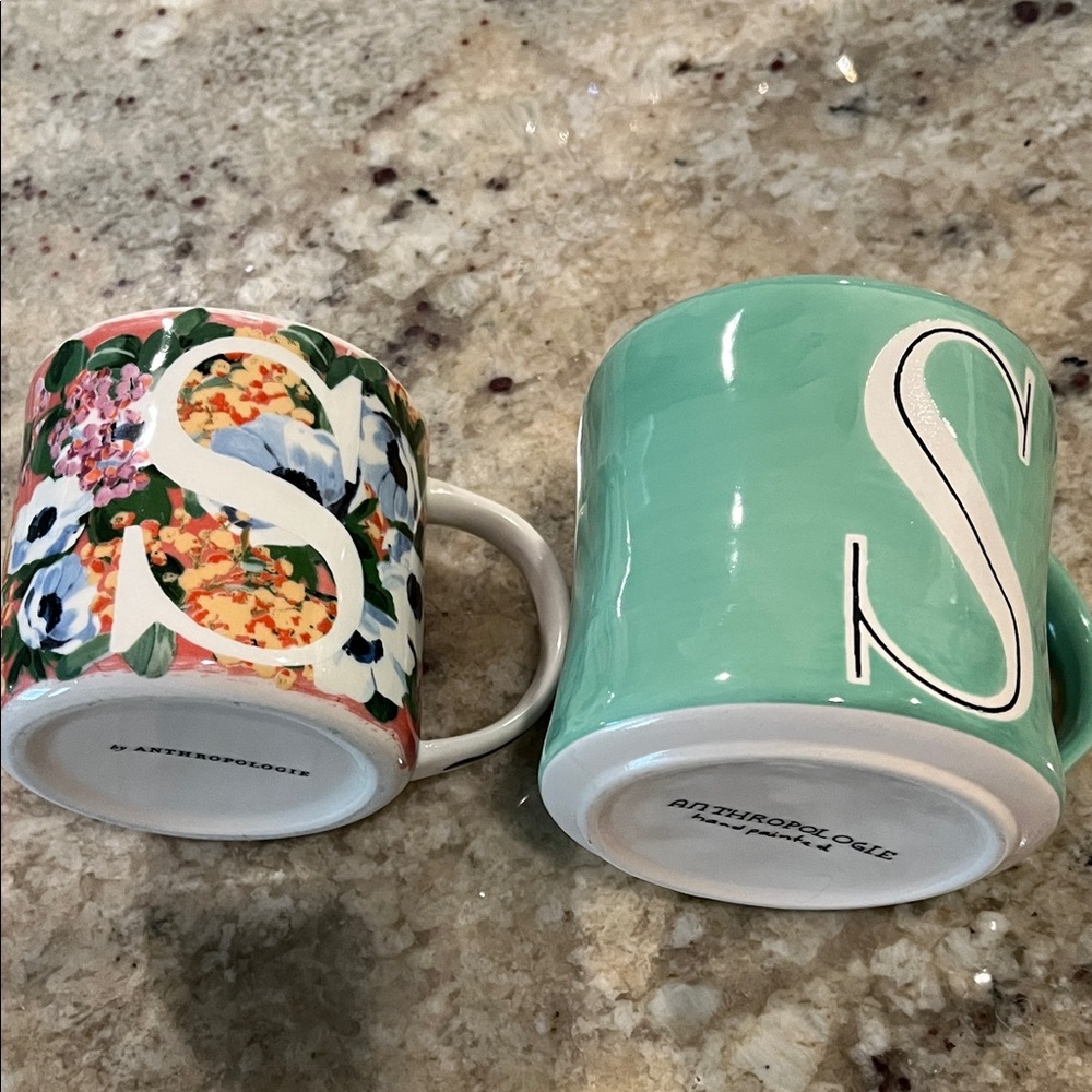 Anthropologie mugs